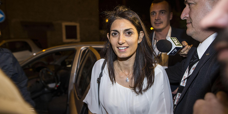 Il nuovo sindaco di Roma eletto, Virginia Raggi del Movimento 5 Stelle (ANSA)
