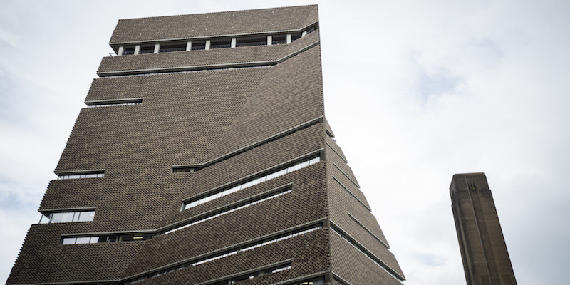 Il nuovo edificio della Tate Modern, chiamato Switch House - Londra, 14 giugno 2016
(Jack Taylor/Getty Images)