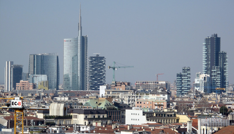 Porta Nuova a Milano, nel marzo 2015
(Nicole Becker/picture-alliance/dpa/AP Images)