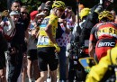 Chris Froome è rimasto a piedi al Tour de France
