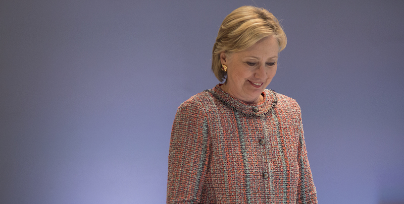 Hillary Clinton. (David McNew/Getty Images)