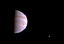 La prima foto di Juno dall'orbita di Giove