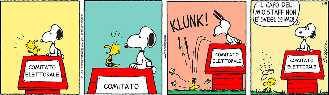 Peanuts 2016 luglio 8