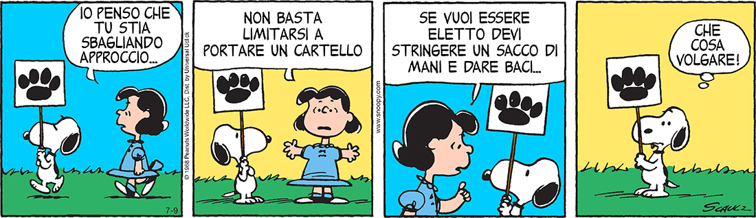 Peanuts 2016 luglio 9