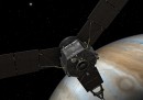 La sonda spaziale Juno è nell'orbita di Giove