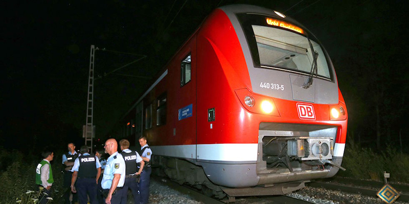 L’attacco sul treno in Baviera