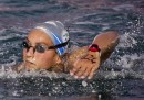 Rachele Bruni ha vinto l'argento nel nuoto di fondo