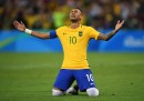 I gol di Neymar che hanno fatto vincere l'oro al Brasile