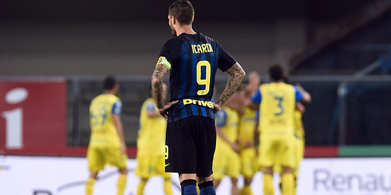 Mauro Icardi dell'Inter. (GIUSEPPE CACACE/AFP/Getty Images)