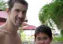 Micheal Phelps e il nuotatore che l'ha battuto nei 100 farfalla, otto anni fa