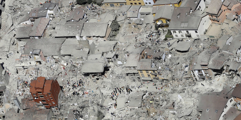 Risultati immagini per immagini del terremoto di amatrice