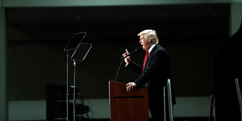 Donald Trump. (Brian Blanco/Getty Images)