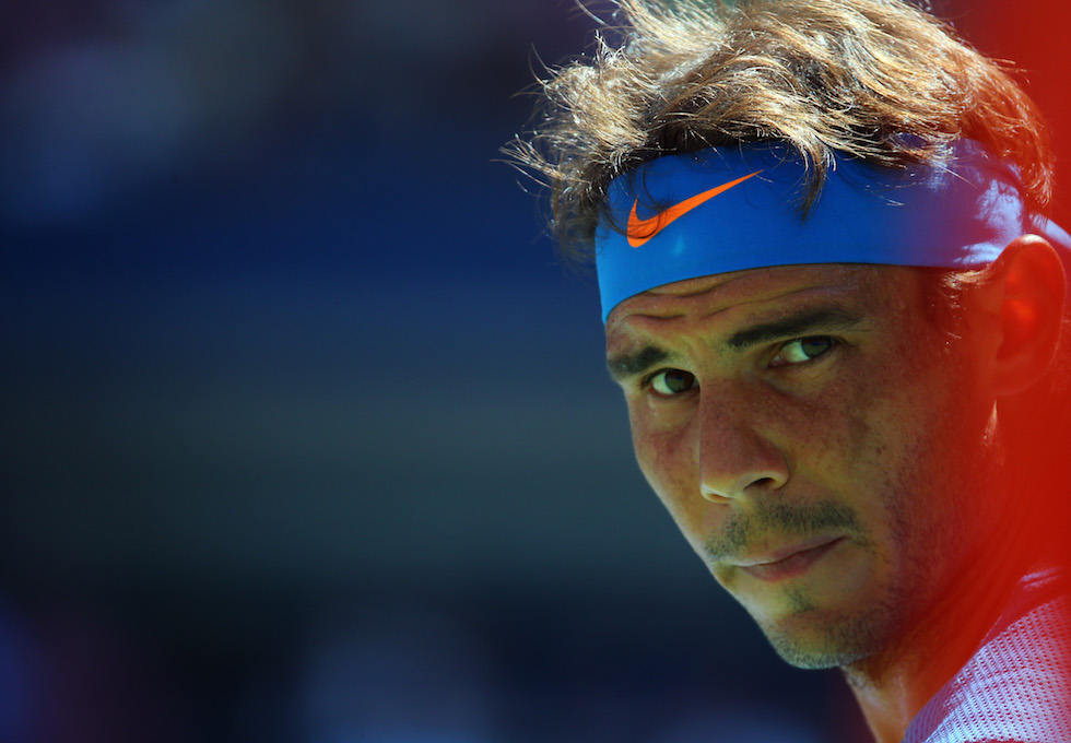 Il tennista spagnolo Rafael Nadal durante la partita contro l'uzbeko Denis Istomin agli US Open - New York, 29 agosto 2016
(Mike Stobe/Getty Images for USTA)