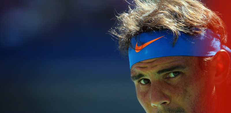 Il tennista spagnolo Rafael Nadal durante la partita contro l'uzbeko Denis Istomin agli US Open - New York, 29 agosto 2016
(Mike Stobe/Getty Images for USTA)