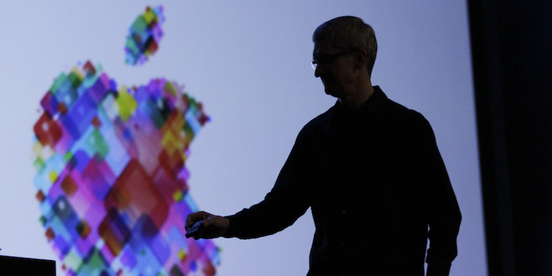 Il CEO di Apple, Tim Cook (AP Photo/Paul Sakuma)