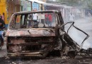 Gli scontri a Kinshasa, in Congo