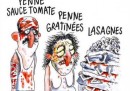 La vignetta di Charlie Hebdo sul terremoto nel Centro Italia