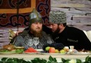 Il presidente della Cecenia ha festeggiato la vittoria alle elezioni indossando un'armatura medievale
