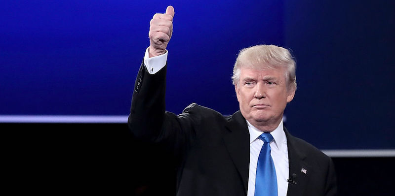 Trump dice che ci è andato piano apposta, con Hillary Clinton