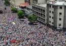 La grande manifestazione di Caracas