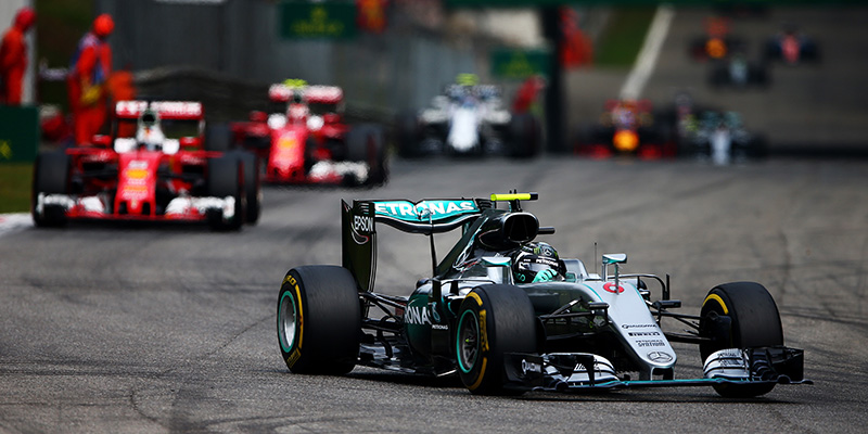 Nico Rosberg, vincitore del Gran Premio di Formula 1 di Monza (Dan Istitene/Getty Images)