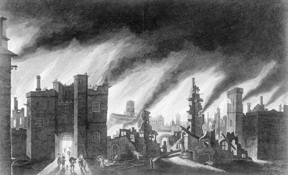 Il Grande incendio di Londra, 350 anni fa Il Post