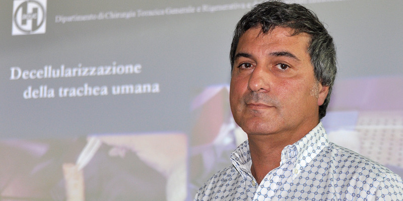 Il chirurgo Paolo Macchiarini a Firenze, il 30 luglio 2010 (AP Photo/Lorenzo Galassi, FILE)