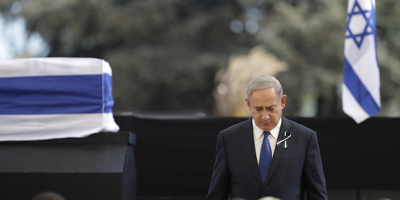 Le foto dei funerali di Shimon Peres