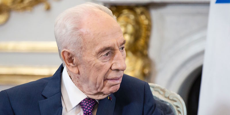 Shimon Peres (ETIENNE LAURENT/AFP/Getty Images)