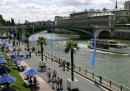 La riva destra della Senna a Parigi è cambiata