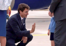 Il video del principe George che ignora Justin Trudeau