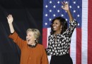 Hillary Clinton e Michelle Obama per la prima volta insieme