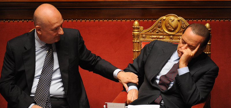 Sandro Bondi dice che Berlusconi ha sempre e solo pensato ai suoi interessi