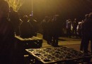 Le barricate a Gorino contro i migranti