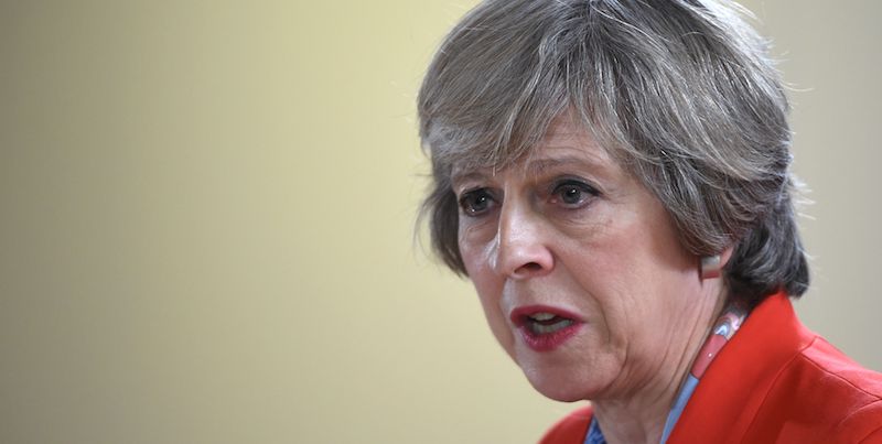 Theresa May (STEPHANE DE SAKUTIN/AFP/Getty Images)