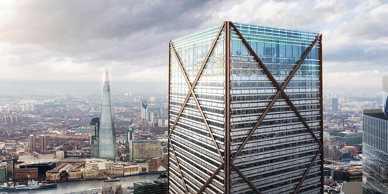 Costruiscono un nuovo grattacielo a Londra