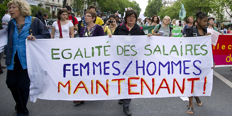 Una manifestazione del 2011 a Parigi (MIGUEL MEDINA/AFP/Getty Images)