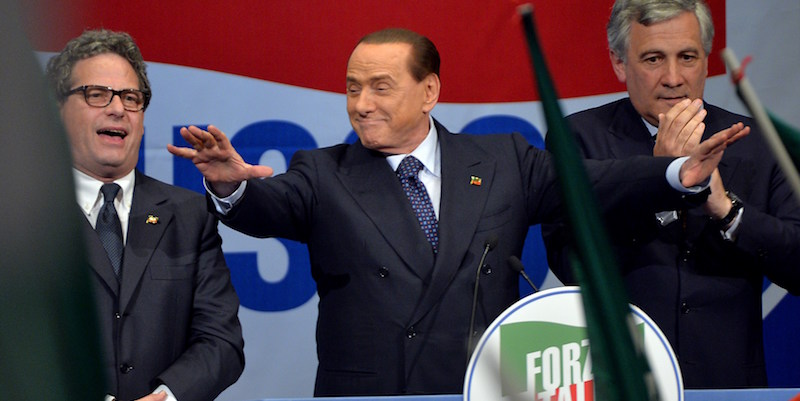 Silvio Berlusconi nel 2014. (ANDREAS SOLARO/AFP/Getty Images)