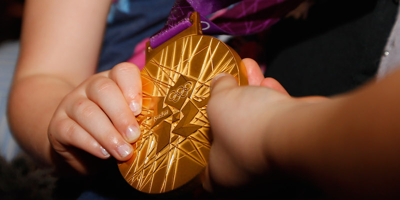 Una medaglia d'oro di Londra 2012 (Getty Images)