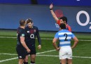 Il primo cartellino rosso in 11 anni per l'Inghilterra di rugby