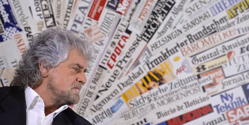 Beppe Grillo (ANDREAS SOLARO/AFP/Getty Images)