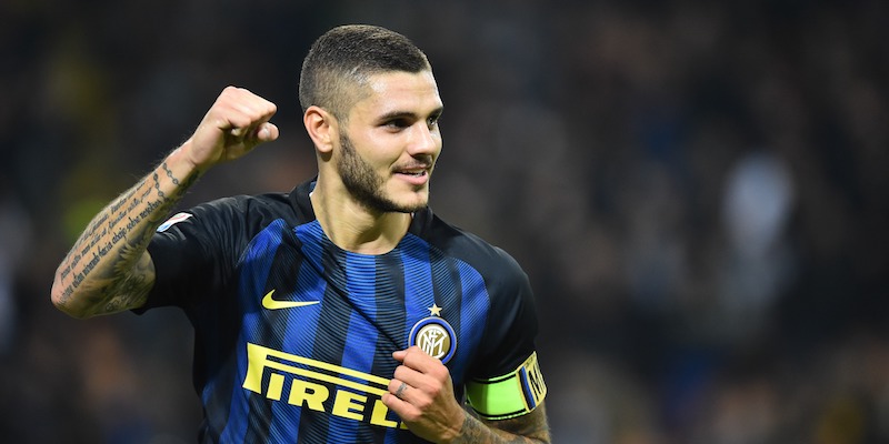Mauro Icardi, capitano dell'Inter (GIUSEPPE CACACE/AFP/Getty Images)
