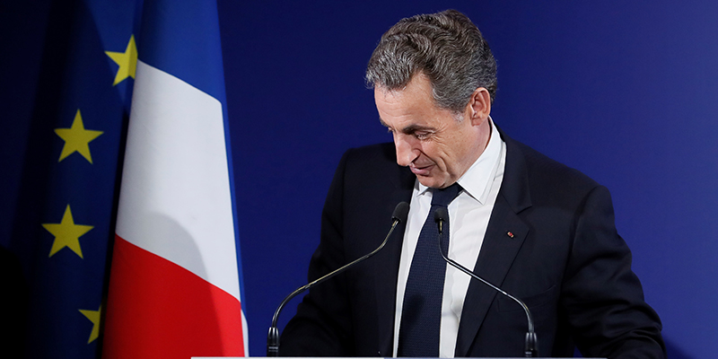 Nicolas Sarkozy (IAN LANGSDON/AFP/Getty Images)