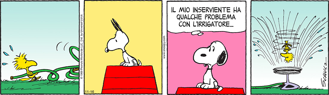 Peanuts 2016 novembre 16