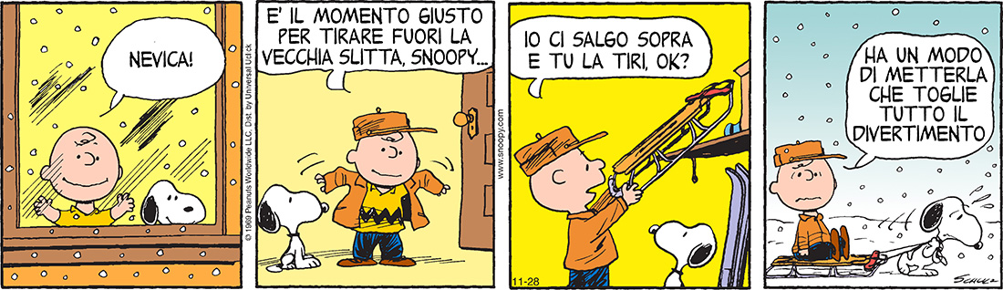 Peanuts 2016 novembre 28