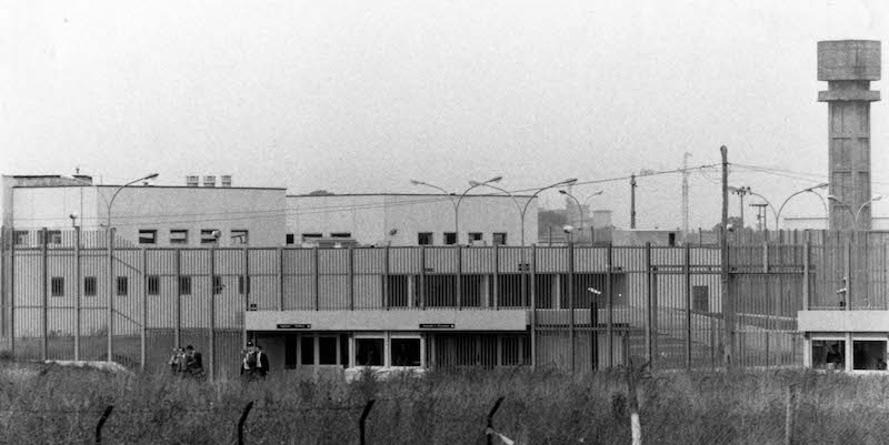 Una foto del carcere di Rebibbia scattata nel 1984. (Ap Photo/Massimo Sambucetti)