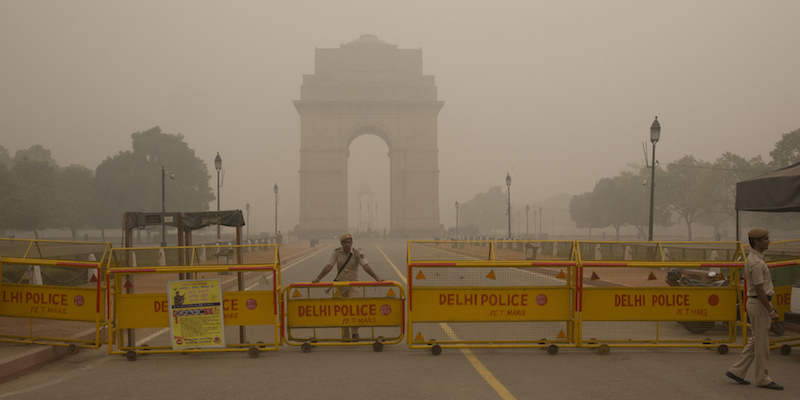 Le foto dell’inquinamento a New Delhi