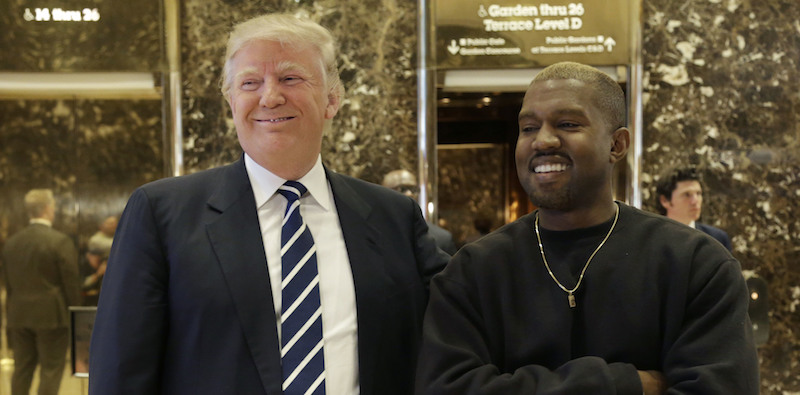 Kanye West e Donald Trump si sono incontrati