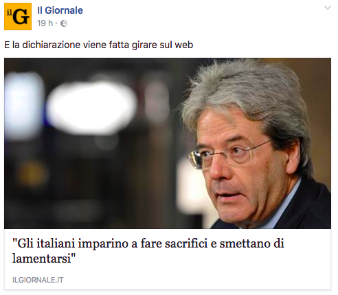 “Viene fatta girare”