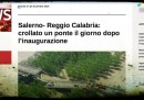 La bufala del ponte crollato sulla Salerno-Reggio Calabria